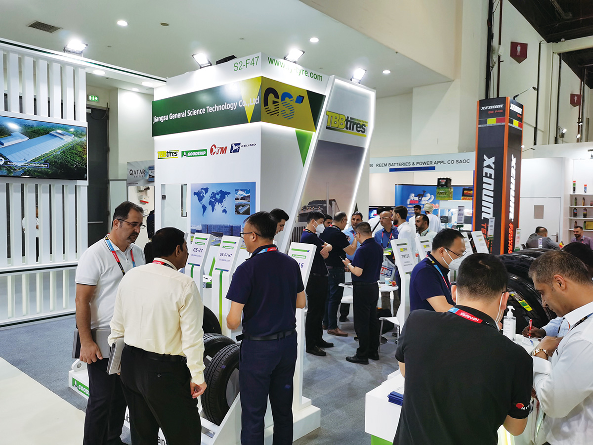 通用股份亮相迪拜展，彰顯民族輪胎風采！